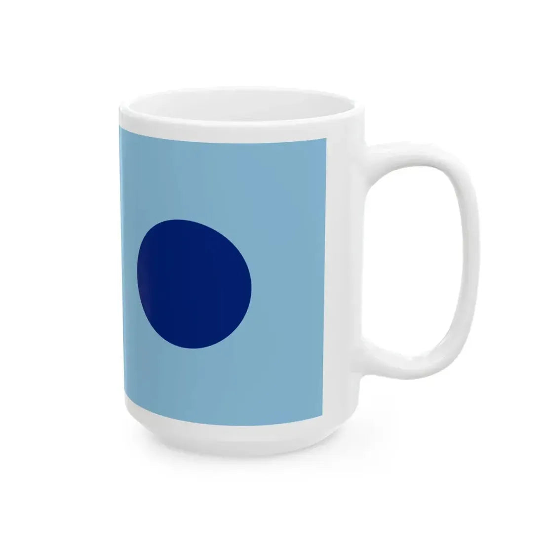 Flag of the New Zealand Ministry of Transport 1968-1998 (New Zealand) White Coffee Mug - Go Mug Yourself