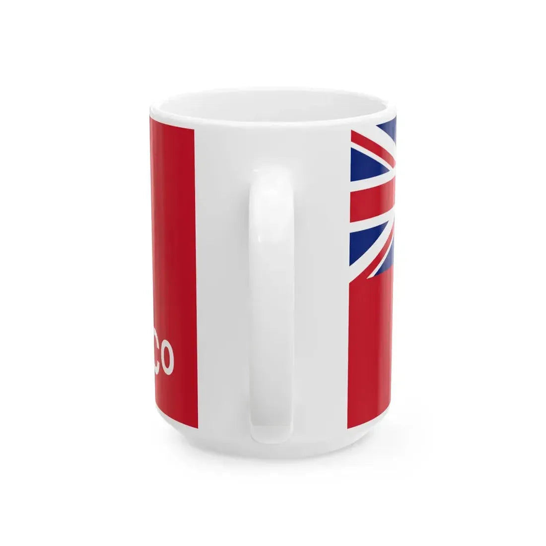 Flag of the North West Company Post-1801 (Canada) White Coffee Mug - Go Mug Yourself