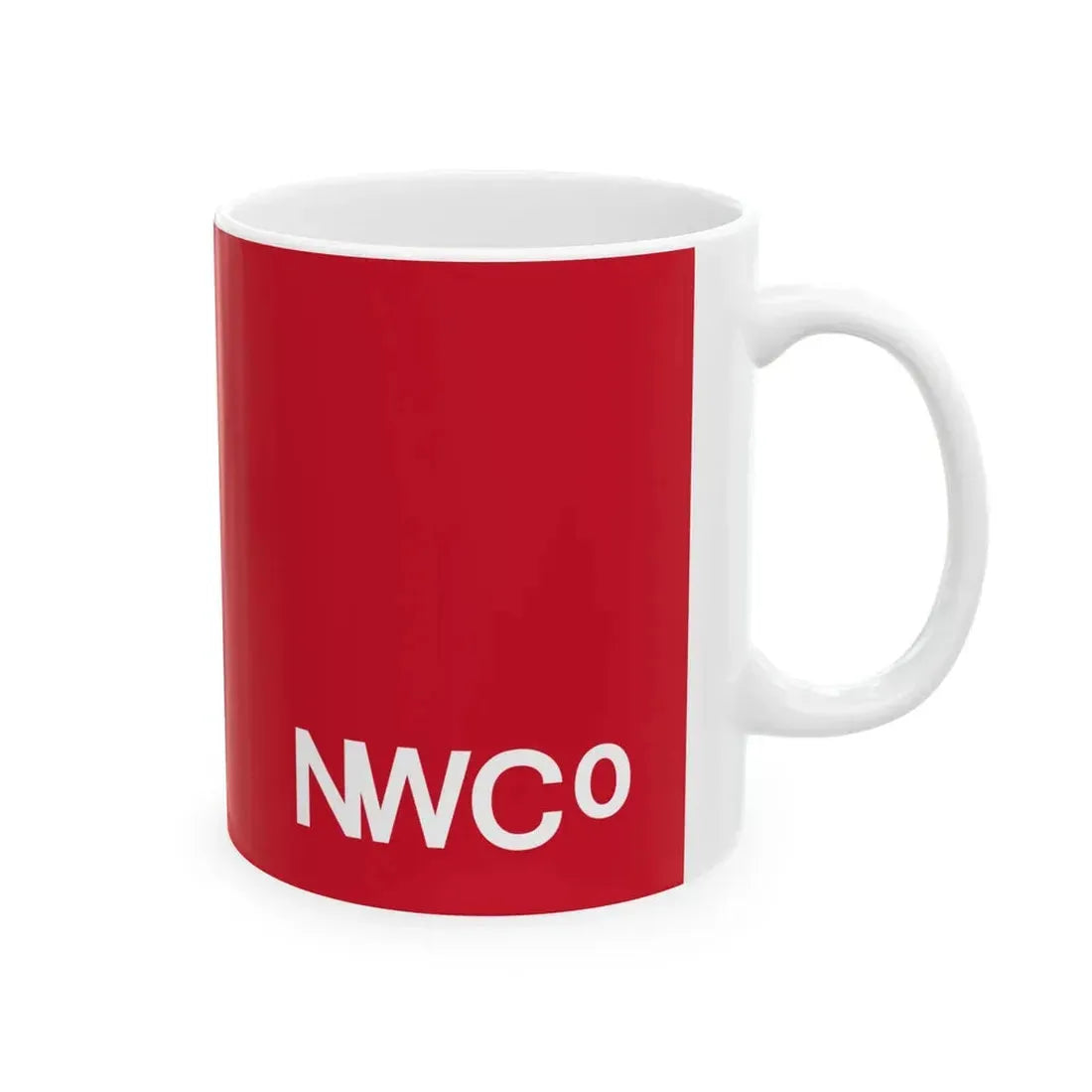 Flag of the North West Company Pre-1801 (Canada) White Coffee Mug - Go Mug Yourself