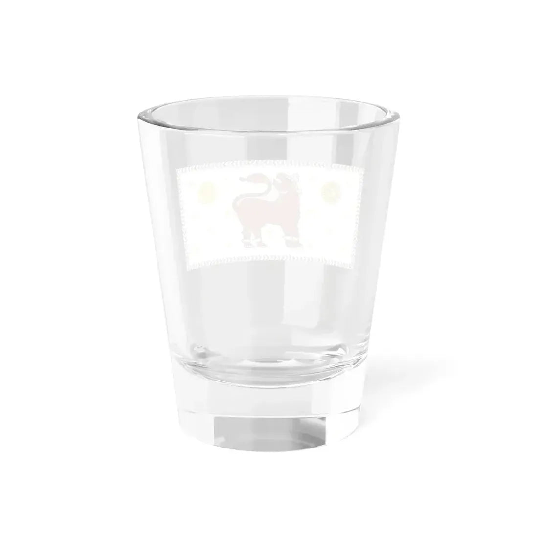Flag of the North Western Province Sri Lanka (Sri Lanka) Shot Glass 1.5oz - Go Mug Yourself