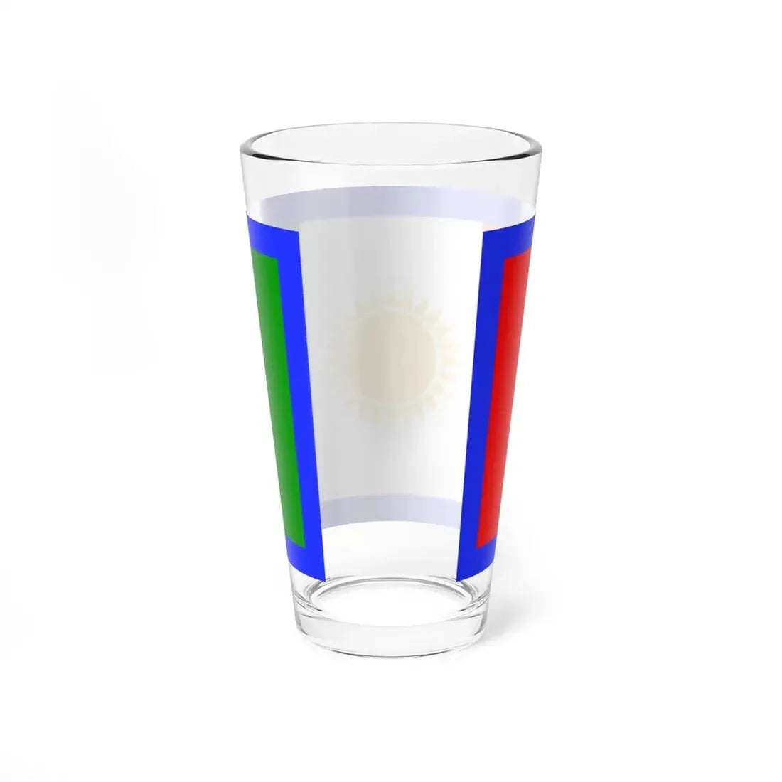 Flag of the Northern Province (Sri Lanka) Pint Glass 16oz - Go Mug Yourself