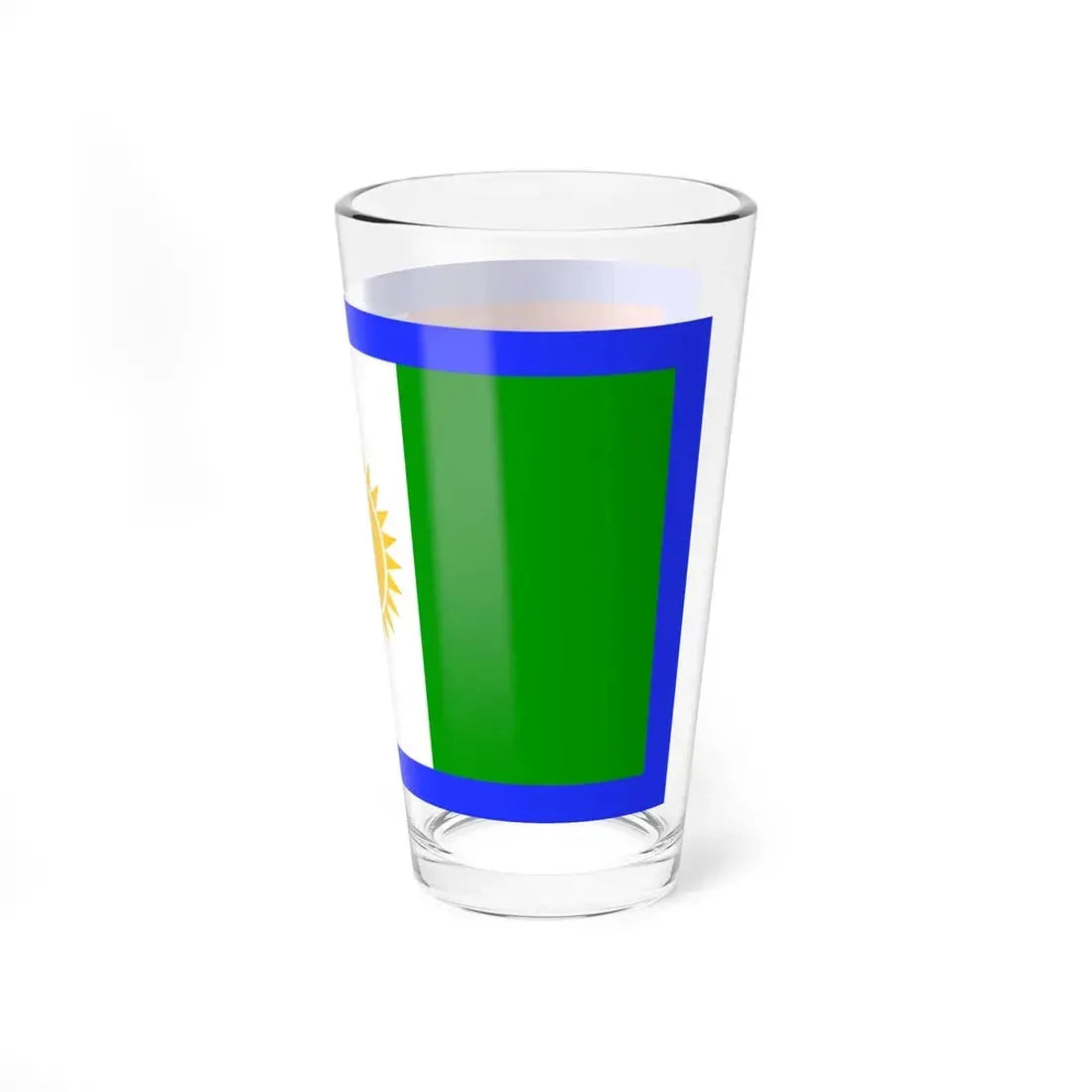 Flag of the Northern Province (Sri Lanka) Pint Glass 16oz - Go Mug Yourself