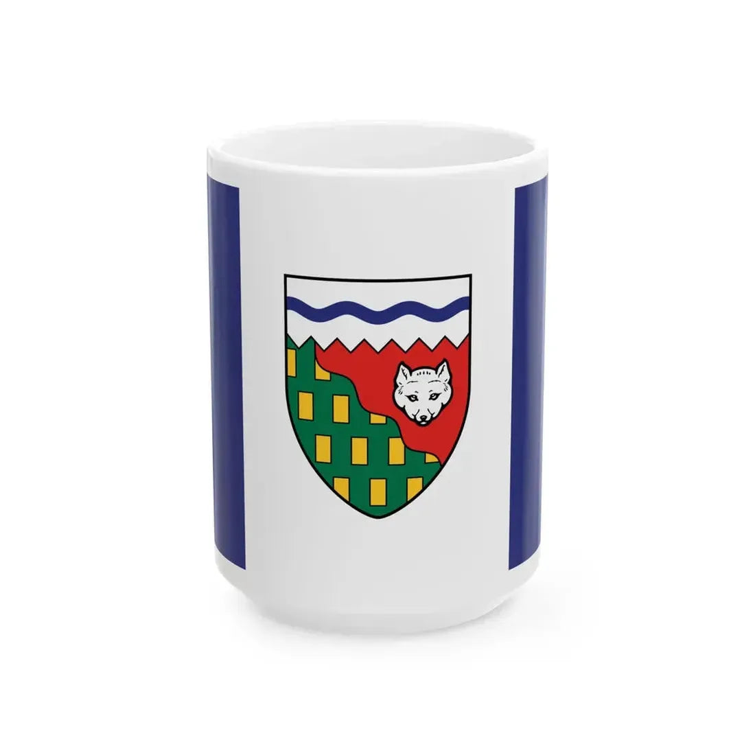 Flag of the Northwest Territories 3-2 (Canada) White Coffee Mug 15oz - Go Mug Yourself