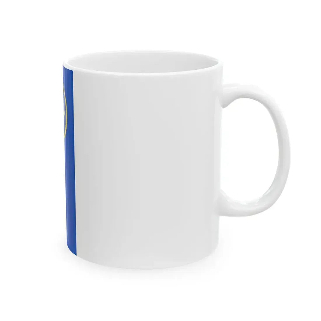Flag of the Ohrid Municipality Macedonia (North Macedonia) White Coffee Mug - Go Mug Yourself