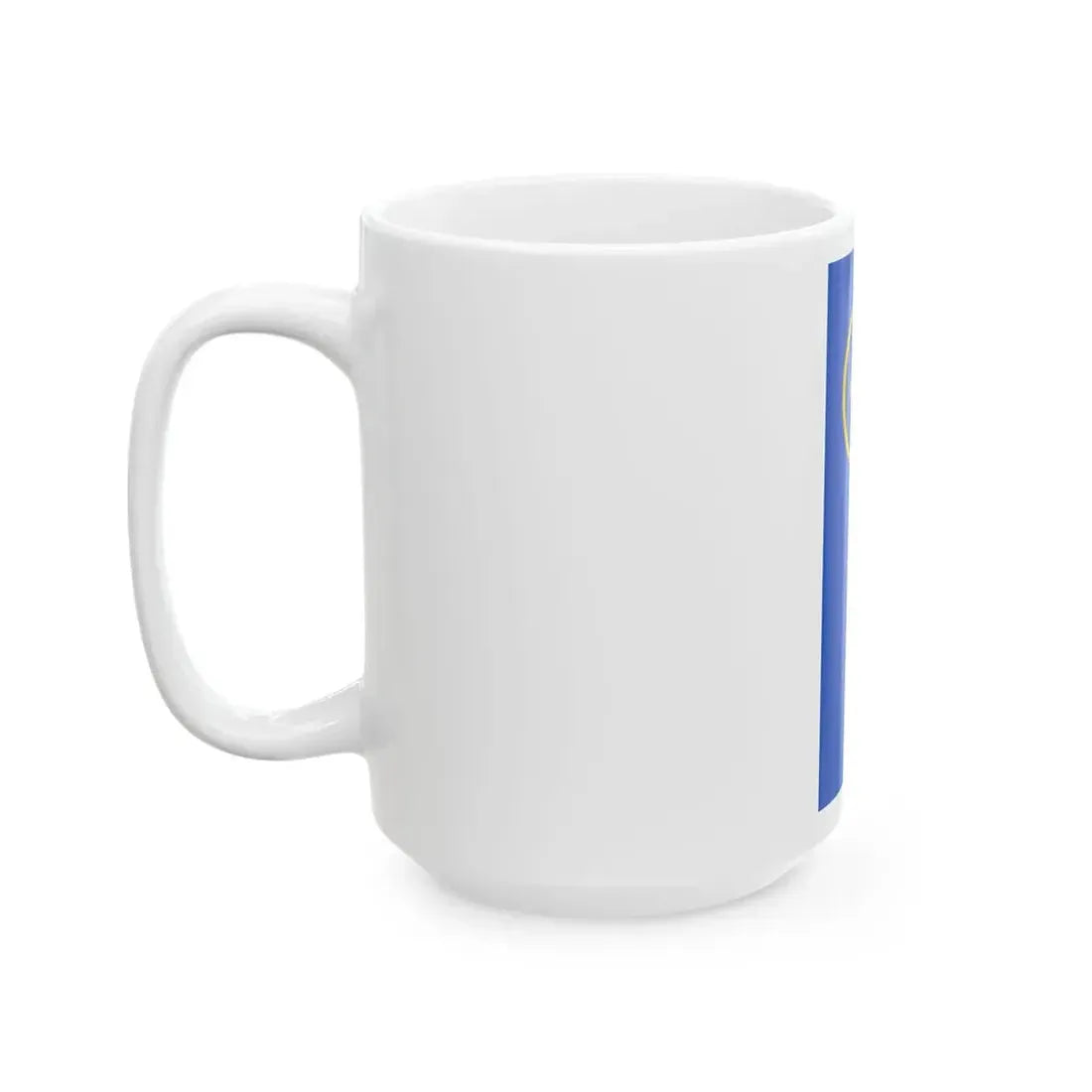 Flag of the Ohrid Municipality Macedonia (North Macedonia) White Coffee Mug - Go Mug Yourself