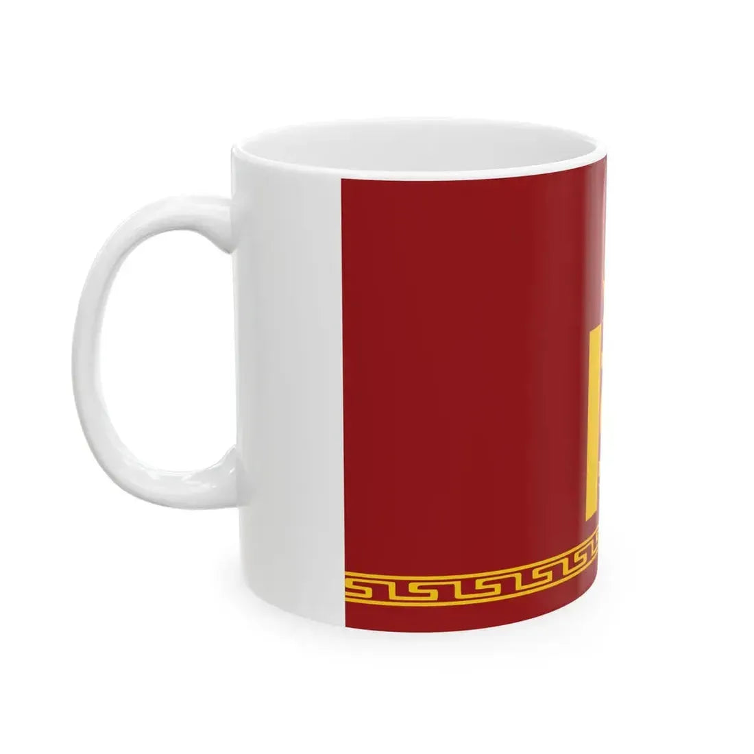 Flag of the Oirats (Mongolia) White Coffee Mug - Go Mug Yourself