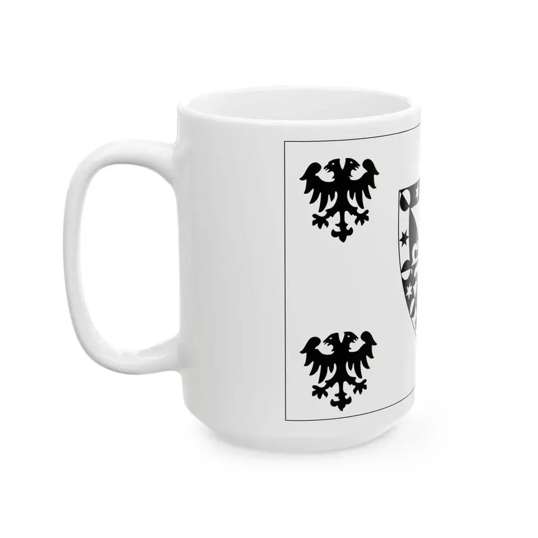 Flag of the Palaris revolt (Philippines) White Coffee Mug - Go Mug Yourself