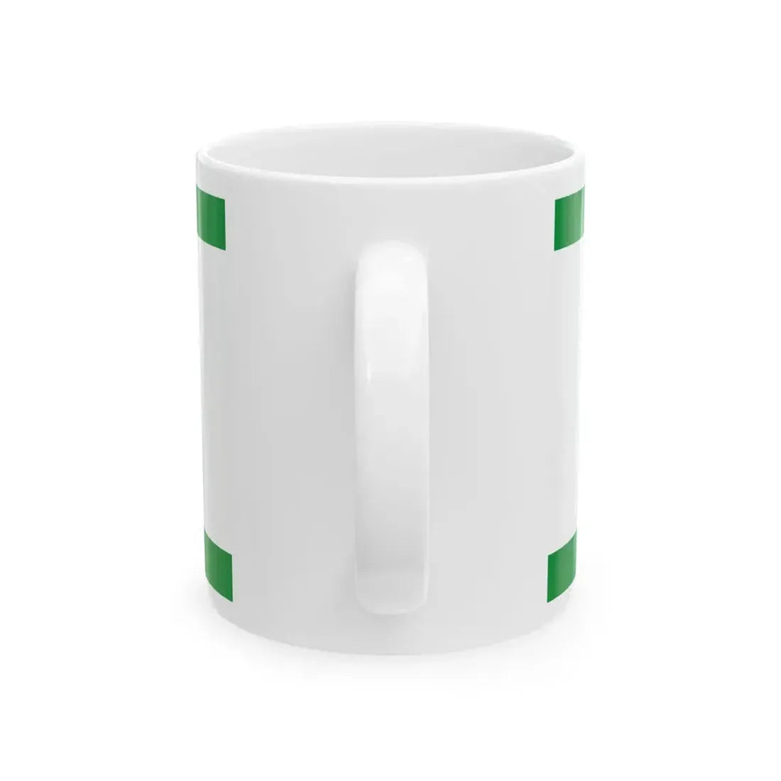Flag of the Party of Democratic Action 1989-1990 (Bosnia and Herzegovina) White Coffee Mug - Go Mug Yourself