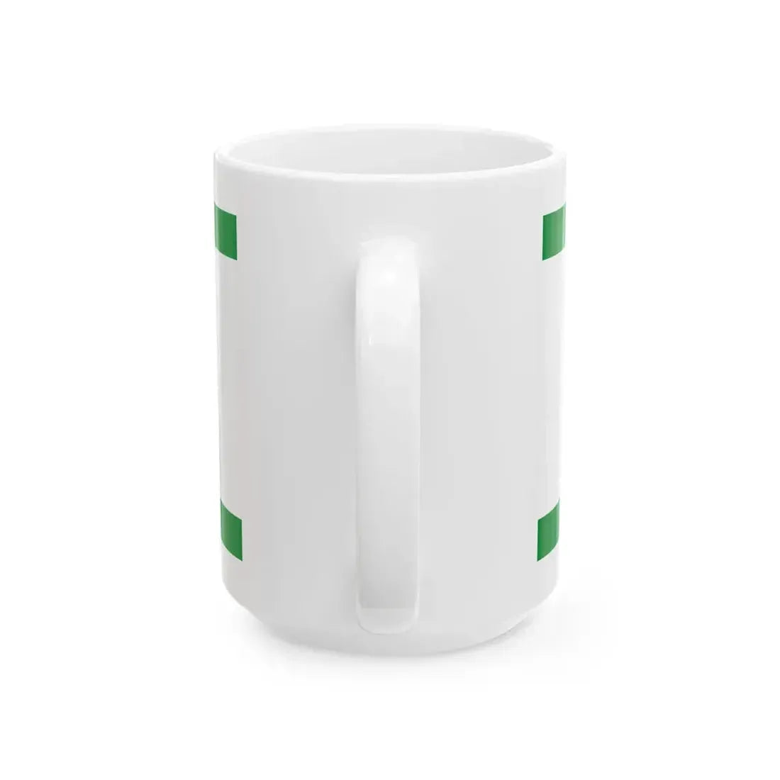 Flag of the Party of Democratic Action 1989-1990 (Bosnia and Herzegovina) White Coffee Mug - Go Mug Yourself