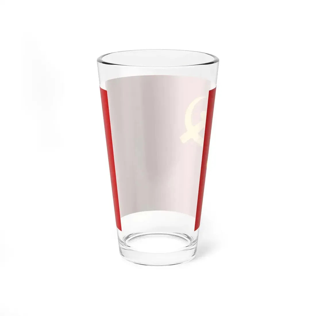 Flag of the PCP-CBMR (Peru) Pint Glass 16oz - Go Mug Yourself