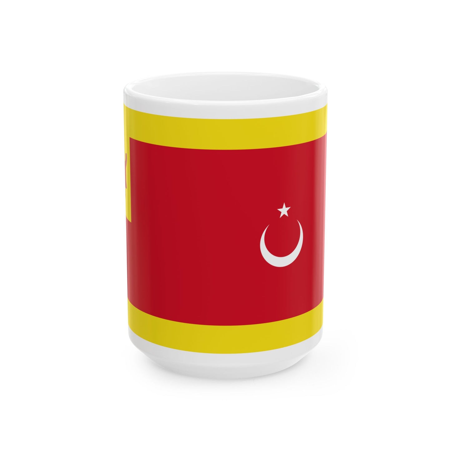 Flag of the Pehin Udana Khatib (Brunei) White Coffee Mug-15oz-Go Mug Yourself