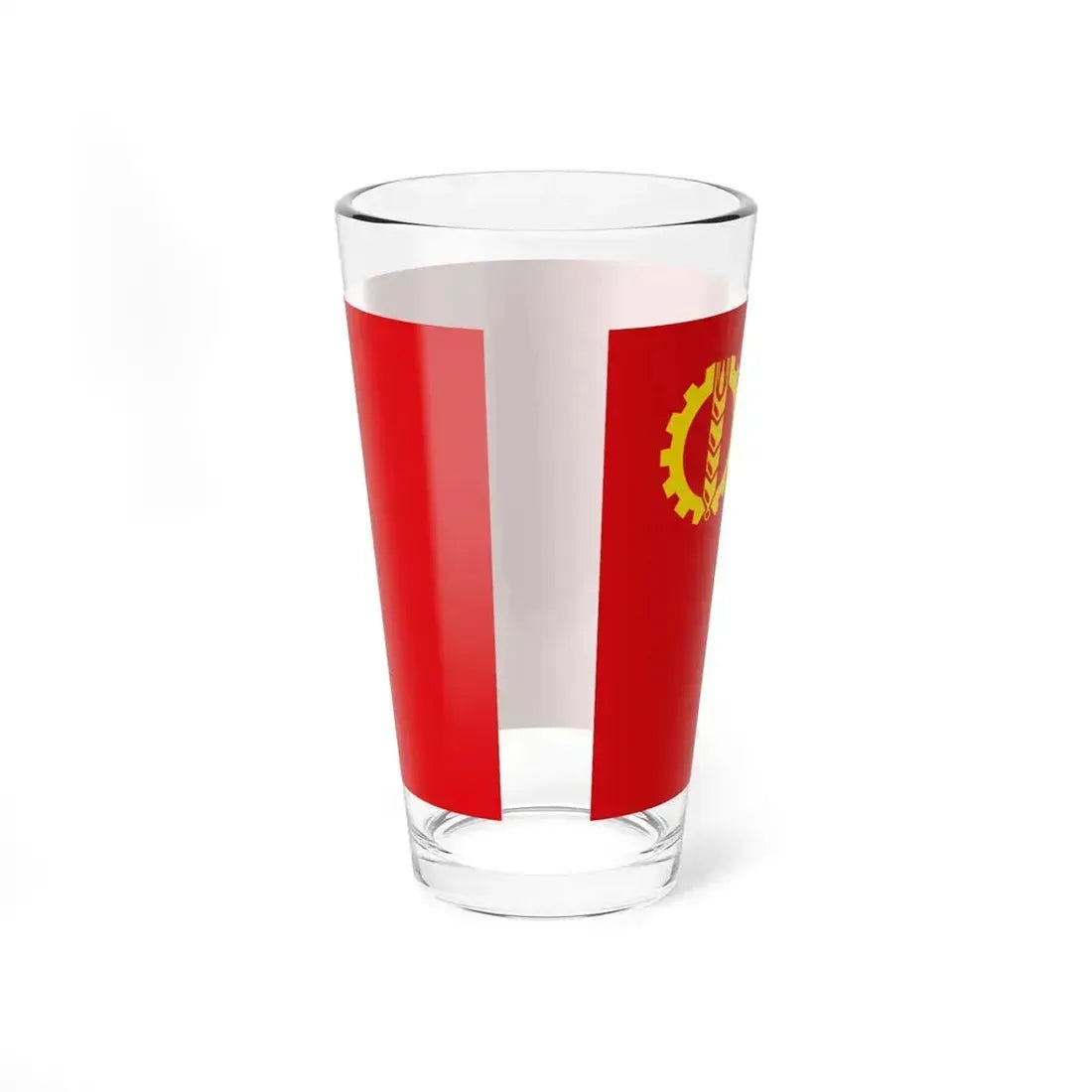 Flag of the People's Democratic Party of Afghanistan - Pint Glass 16oz - Go Mug Yourself