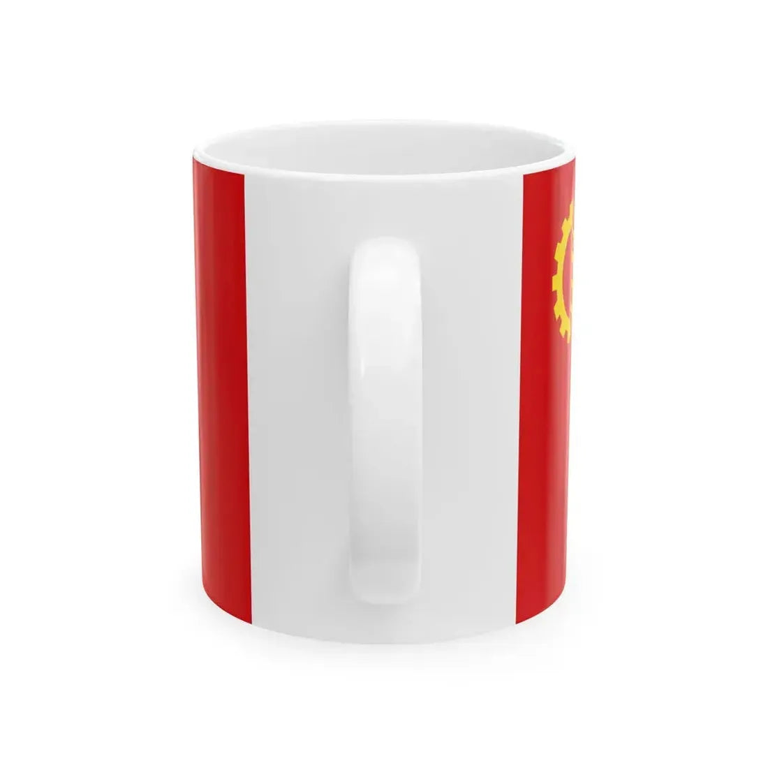 Flag of the People's Democratic Party of Afghanistan - White Coffee Mug - Go Mug Yourself