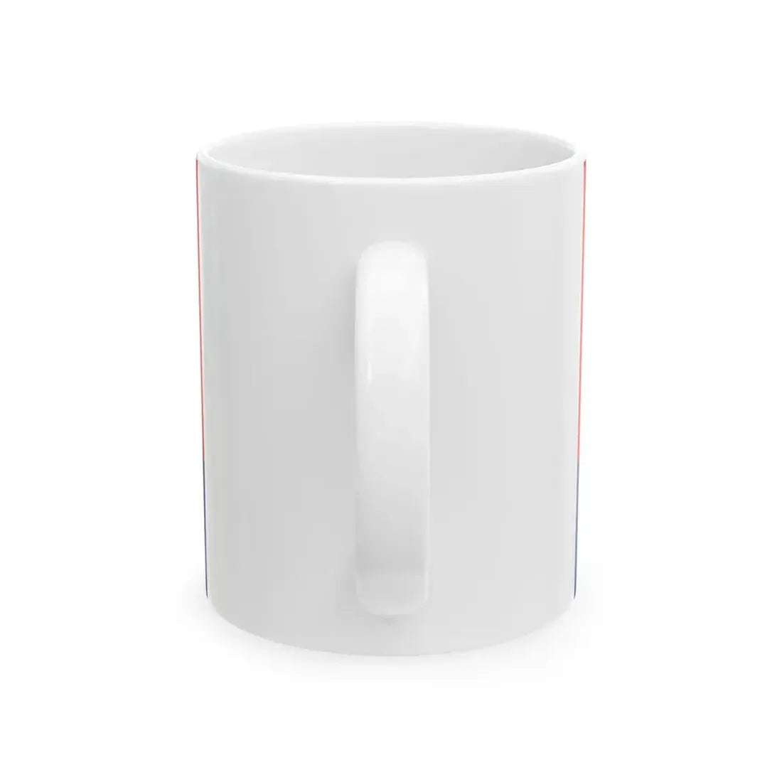 Flag of the Peoples Police of the Peoples Republic of China (China) White Coffee Mug - Go Mug Yourself