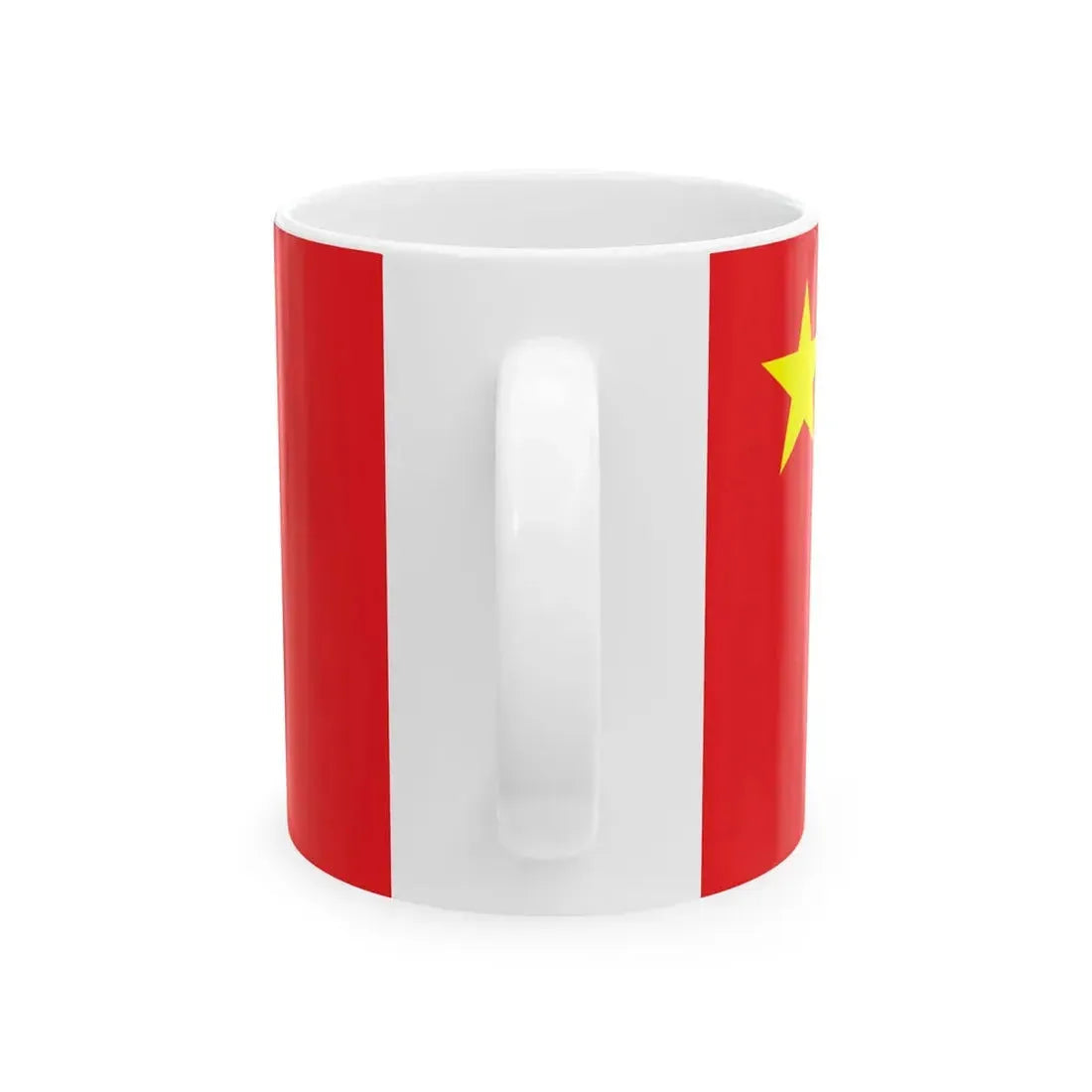 Flag of the Peoples Republic of China 2-1 (China) White Coffee Mug - Go Mug Yourself