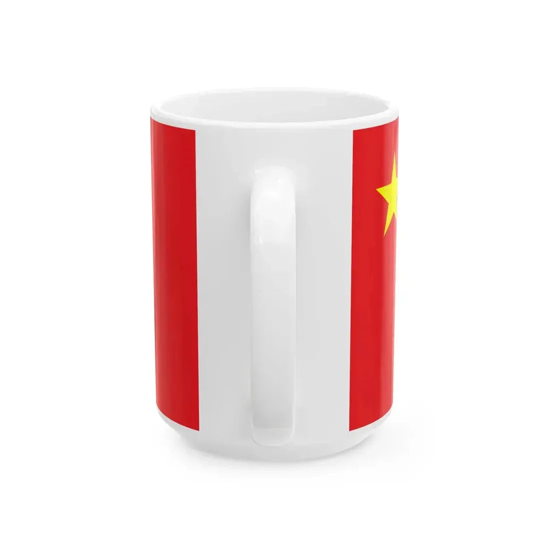 Flag of the Peoples Republic of China 2-1 (China) White Coffee Mug - Go Mug Yourself