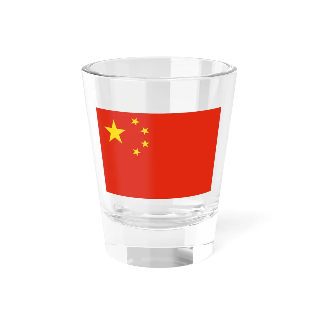 Flag of the Peoples Republic of China alternate (China) Shot Glass 1.5oz 1.5oz - Go Mug Yourself