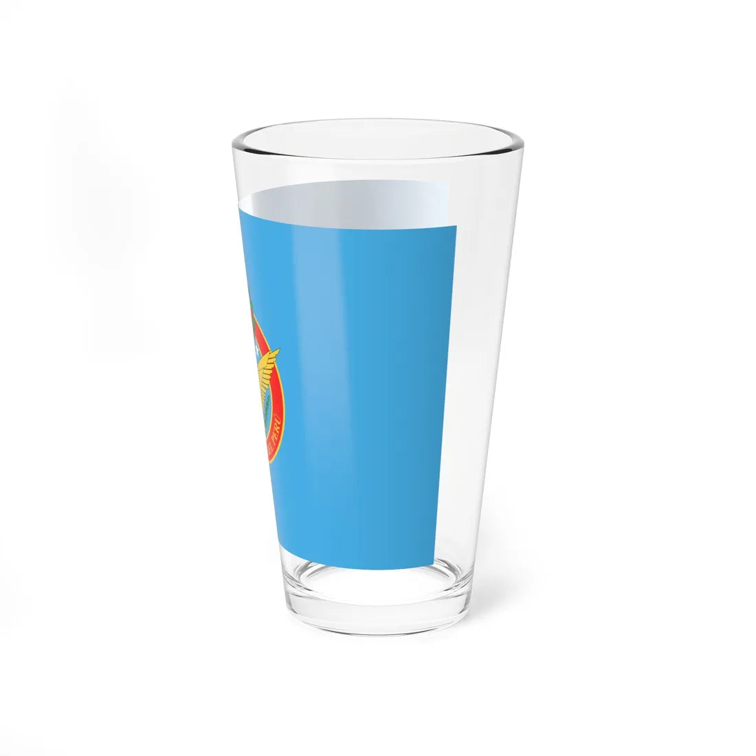 Flag of the Peruvian Air Force (Peru) Pint Glass 16oz - Go Mug Yourself
