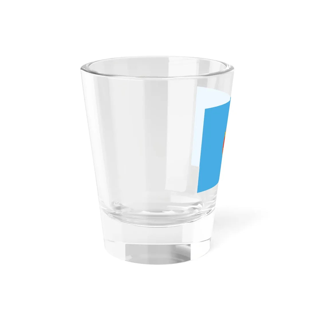 Flag of the Peruvian Air Force (Peru) Shot Glass 1.5oz - Go Mug Yourself