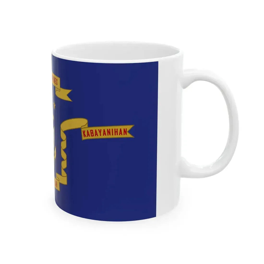 Flag of the Philippine Marine Corps (Philippines) White Coffee Mug - Go Mug Yourself