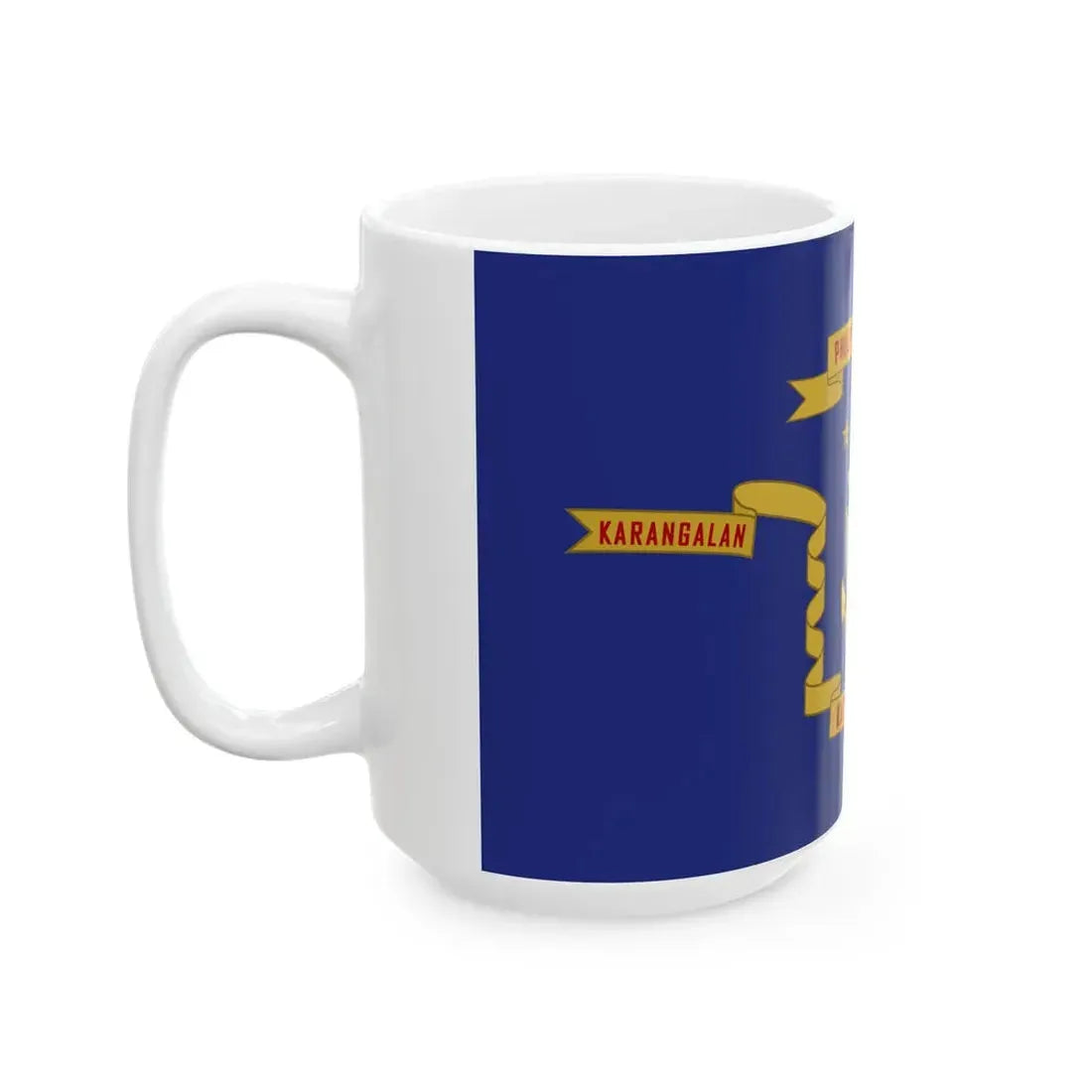 Flag of the Philippine Marine Corps (Philippines) White Coffee Mug - Go Mug Yourself