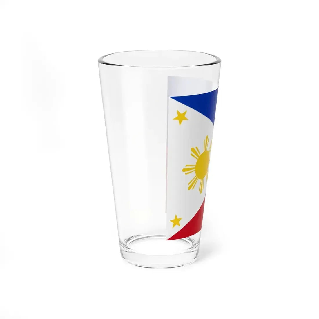 Flag of the Philippines 1-1 (Philippines) Pint Glass 16oz - Go Mug Yourself