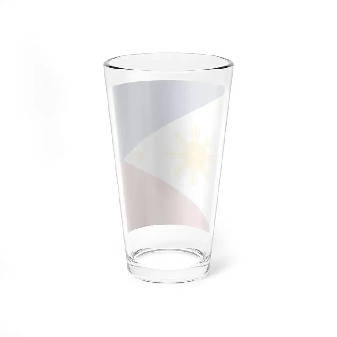 Flag of the Philippines 1-1 (Philippines) Pint Glass 16oz - Go Mug Yourself