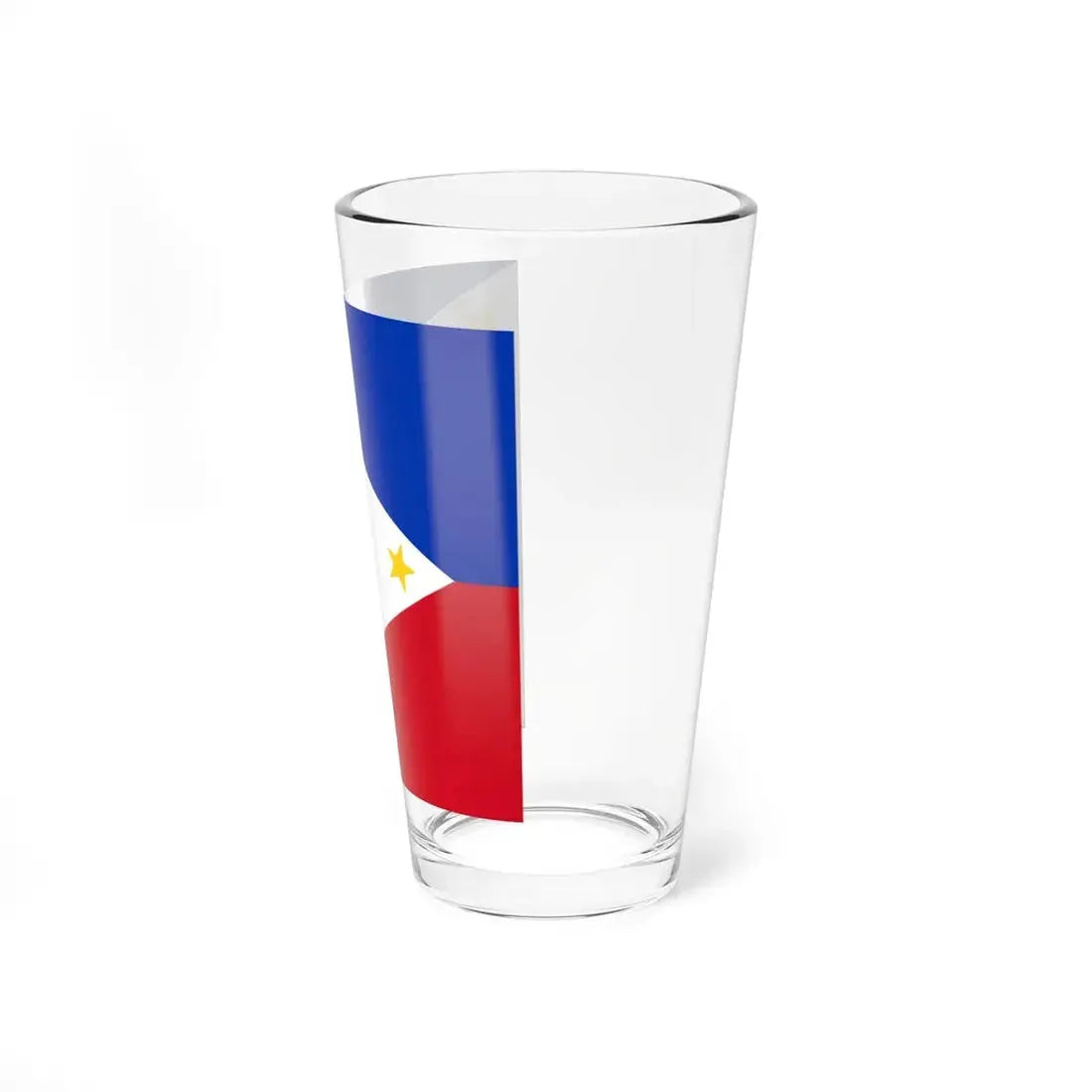 Flag of the Philippines 1-1 (Philippines) Pint Glass 16oz - Go Mug Yourself