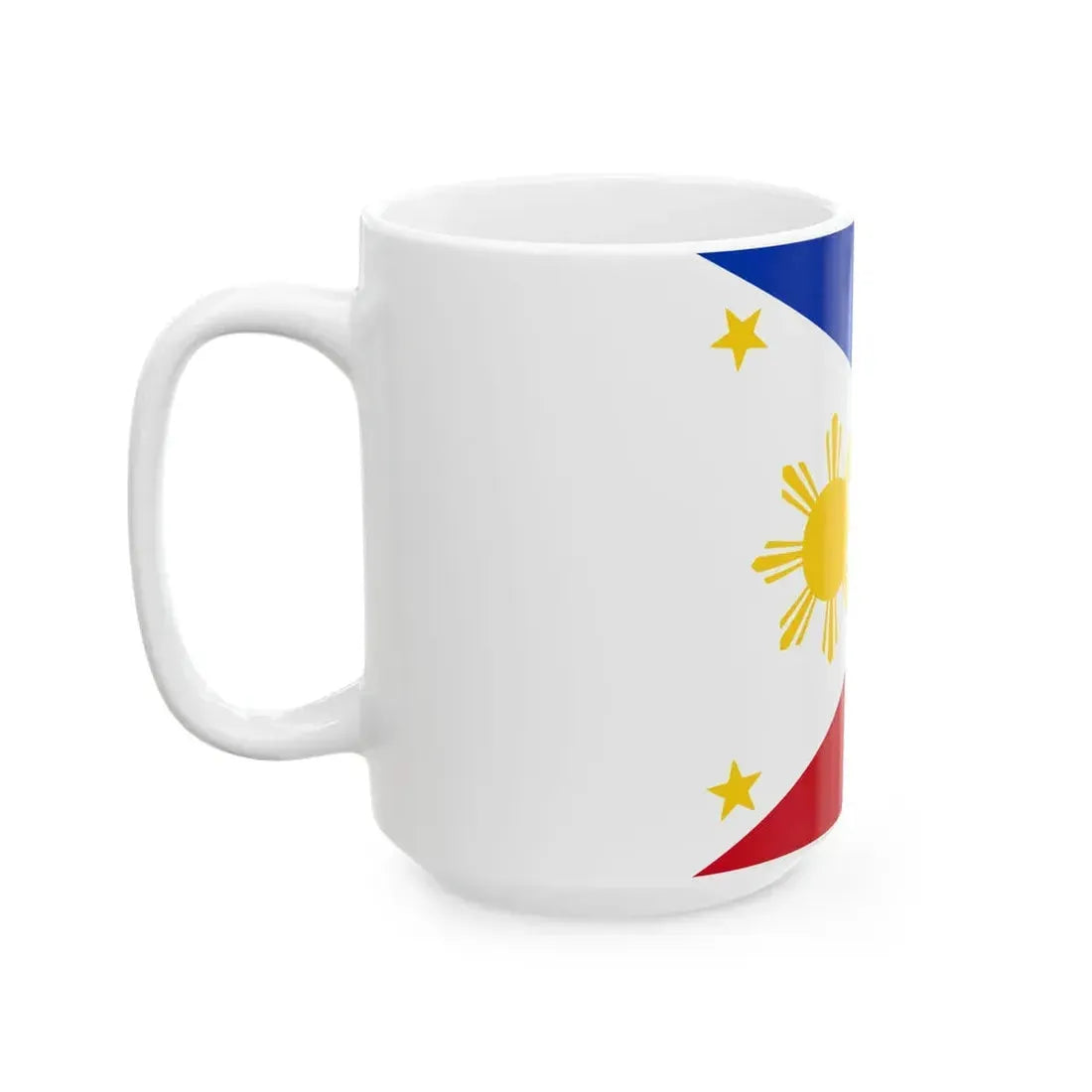Flag of the Philippines 1-1 (Philippines) White Coffee Mug - Go Mug Yourself