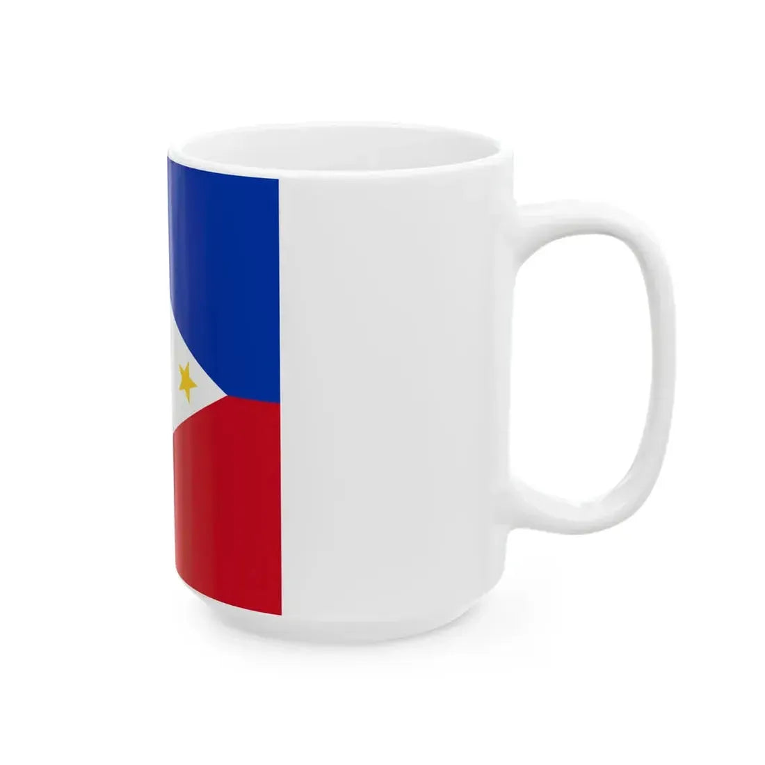 Flag of the Philippines 1-1 (Philippines) White Coffee Mug - Go Mug Yourself