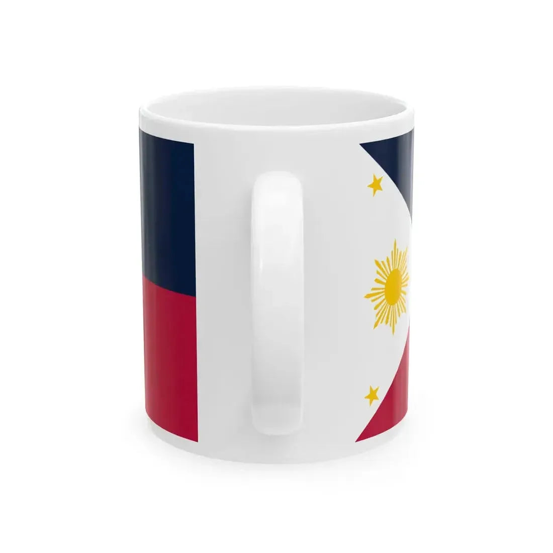 Flag of the Philippines 1919-1936 (Philippines) White Coffee Mug - Go Mug Yourself