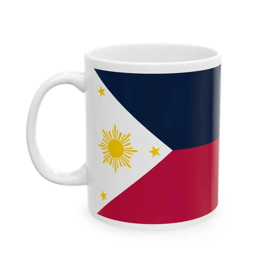 Flag of the Philippines 1919-1936 (Philippines) White Coffee Mug - Go Mug Yourself