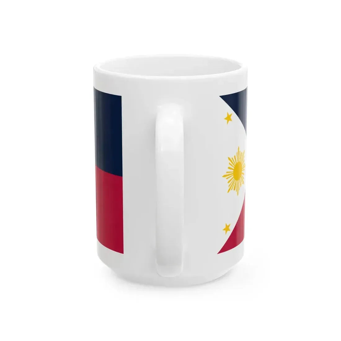 Flag of the Philippines 1919-1936 (Philippines) White Coffee Mug - Go Mug Yourself
