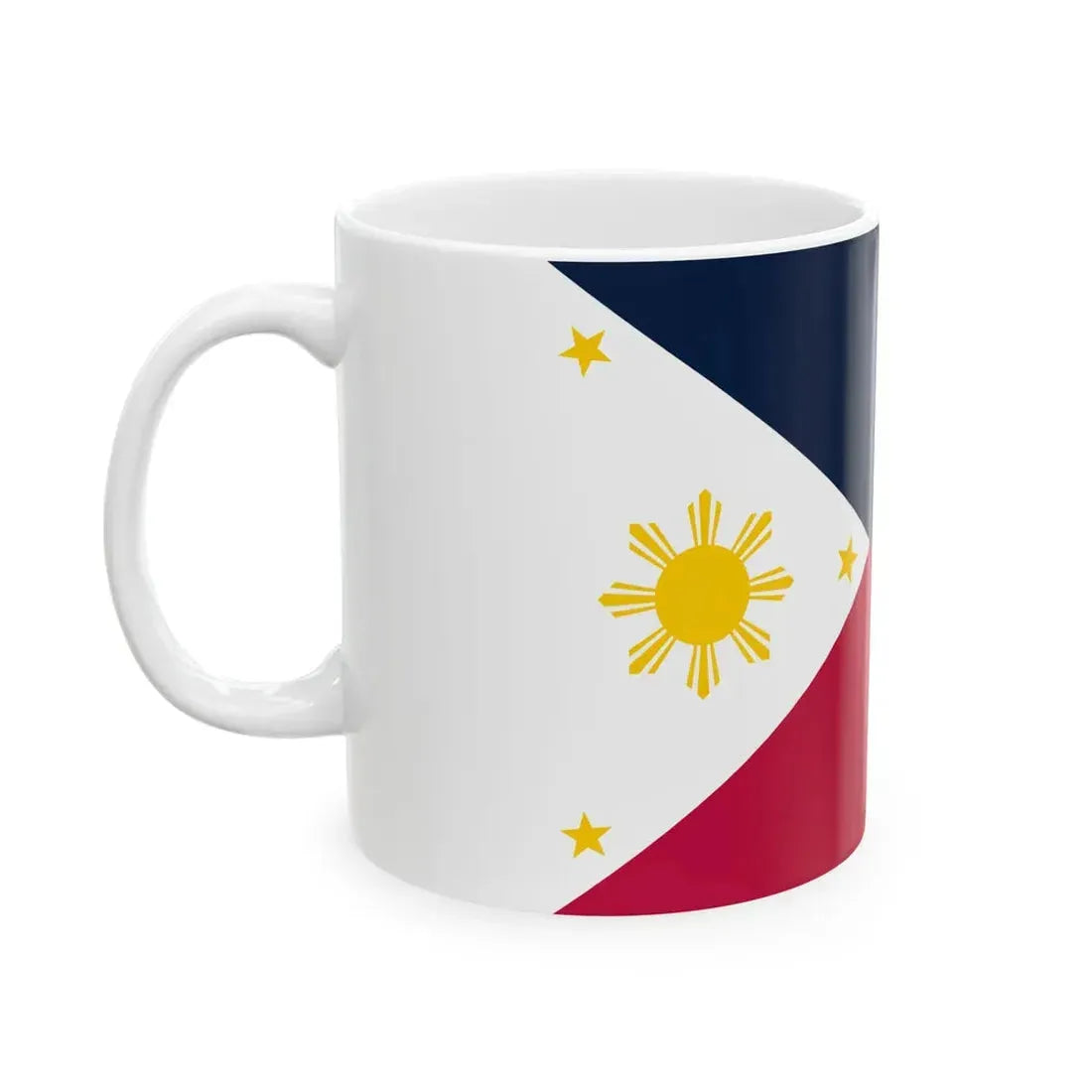 Flag of the Philippines 1936-1985 19861998 3-2 (Philippines) White Coffee Mug - Go Mug Yourself