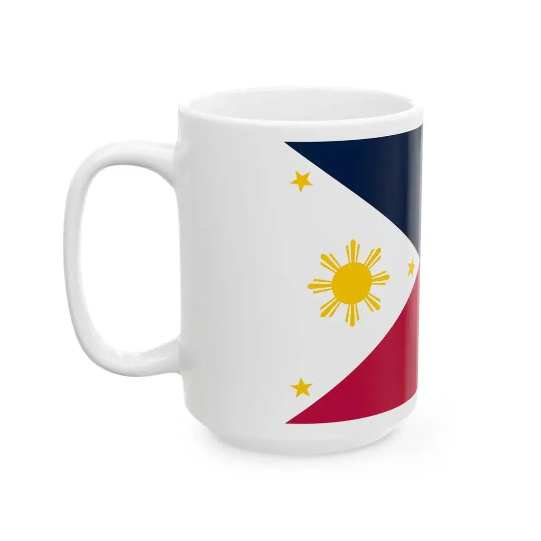 Flag of the Philippines 1936-1985 19861998 3-2 (Philippines) White Coffee Mug - Go Mug Yourself