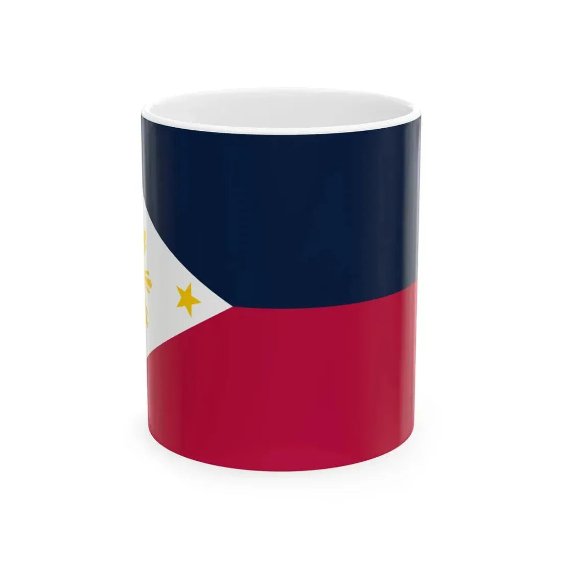 Flag of the Philippines 1936-1985 19861998 (Philippines) White Coffee Mug 11oz - Go Mug Yourself