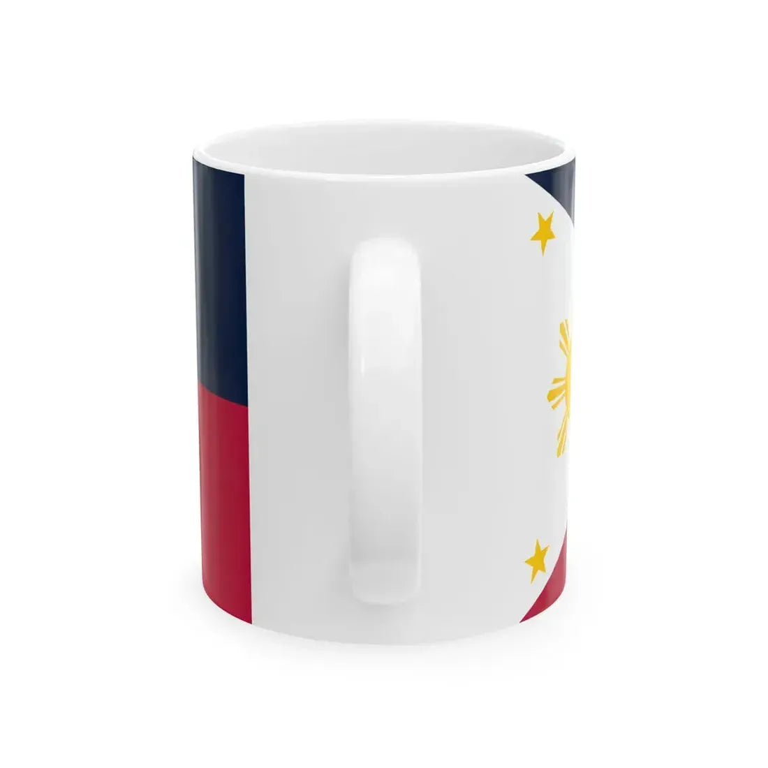Flag of the Philippines 1936-1985 19861998 (Philippines) White Coffee Mug - Go Mug Yourself