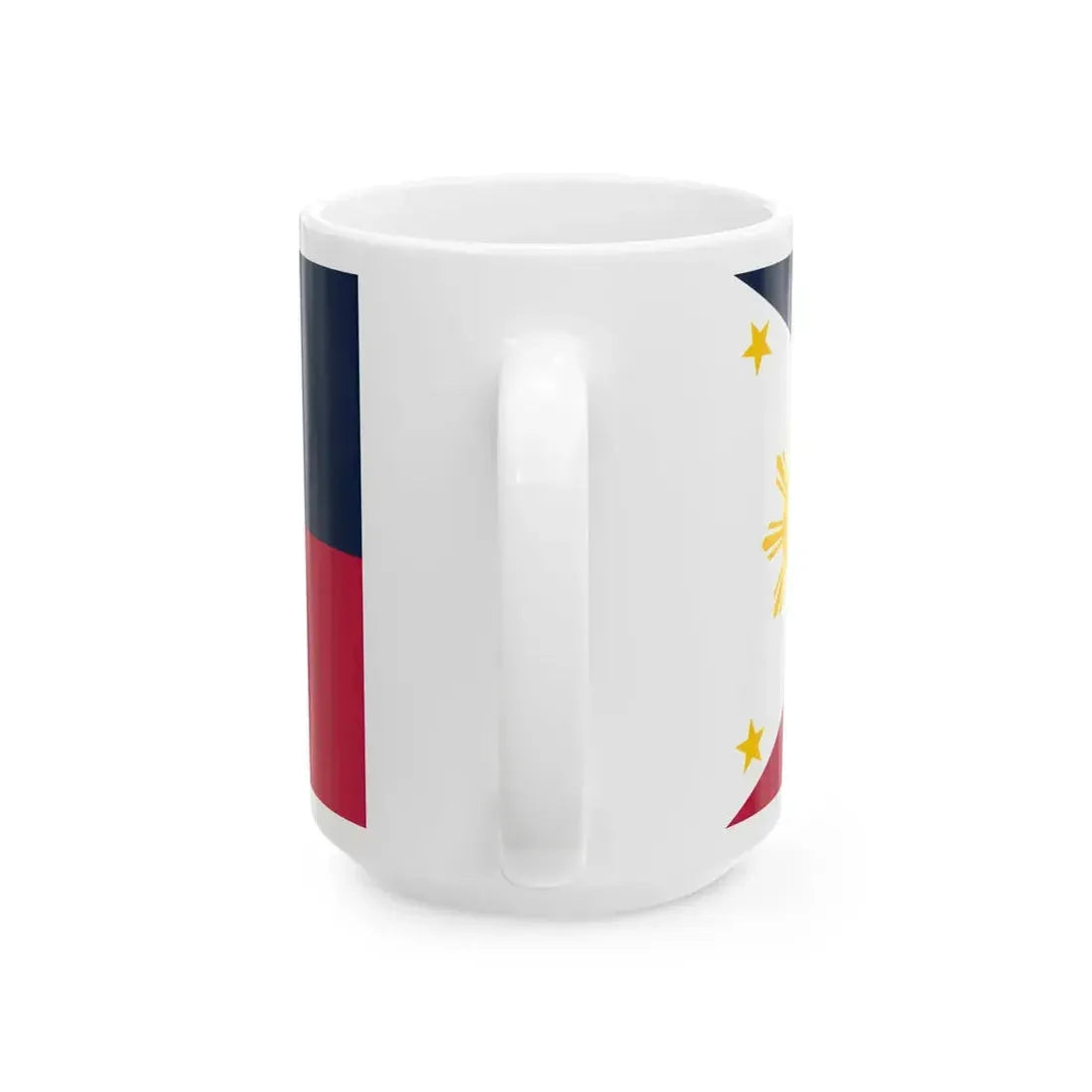 Flag of the Philippines 1936-1985 19861998 (Philippines) White Coffee Mug - Go Mug Yourself