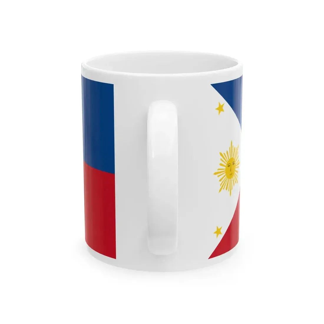 Flag of the Philippines 1943 (Philippines) White Coffee Mug - Go Mug Yourself