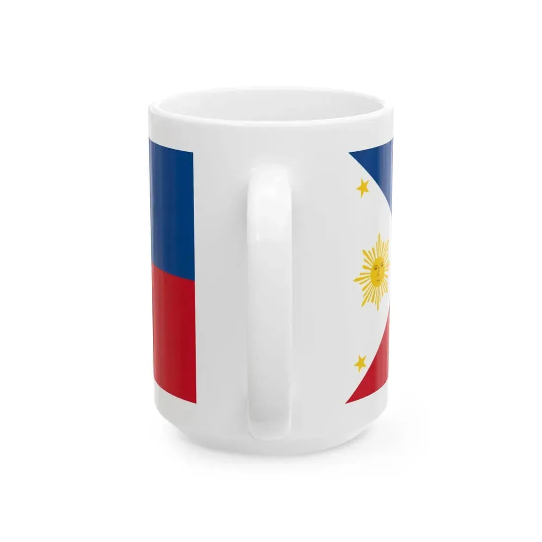 Flag of the Philippines 1943 (Philippines) White Coffee Mug - Go Mug Yourself