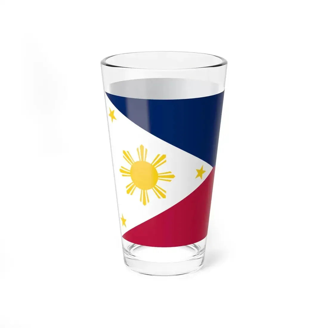Flag of the Philippines 1946-1985 19861998 (Philippines) Pint Glass 16oz - Go Mug Yourself