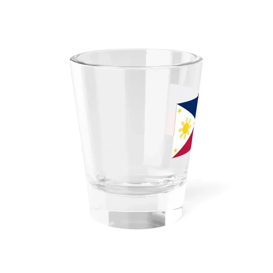 Flag of the Philippines 1946-1985 19861998 (Philippines) Shot Glass 1.5oz - Go Mug Yourself