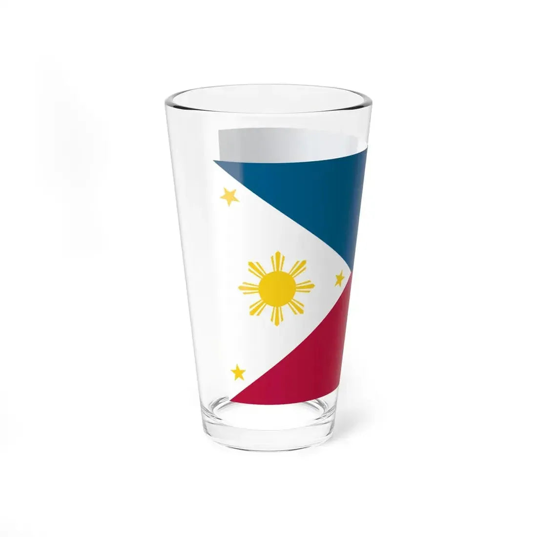 Flag of the Philippines 1985-1986 3-2 (Philippines) Pint Glass 16oz - Go Mug Yourself