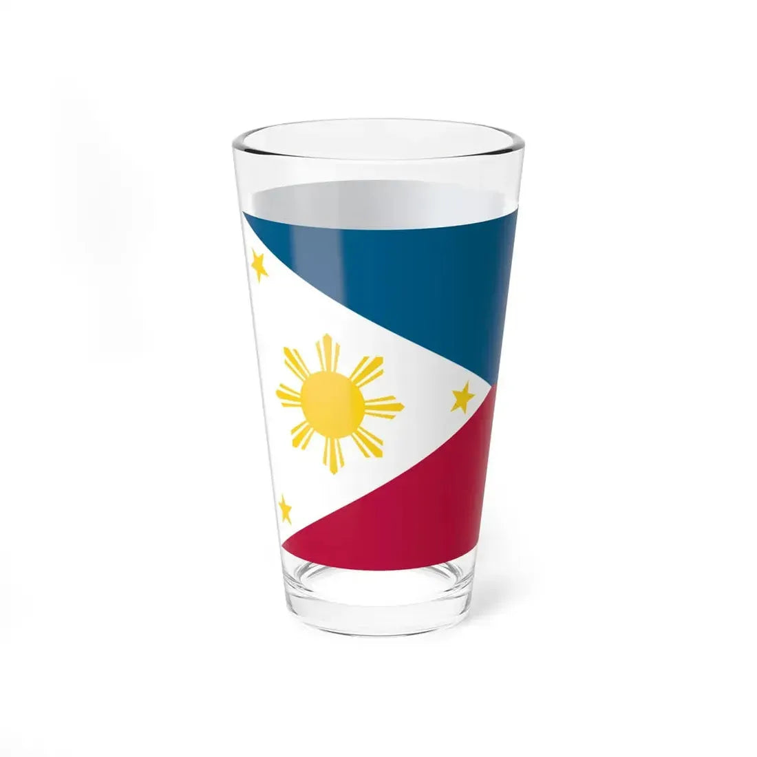 Flag of the Philippines 1985-1986 (Philippines) Pint Glass 16oz - Go Mug Yourself