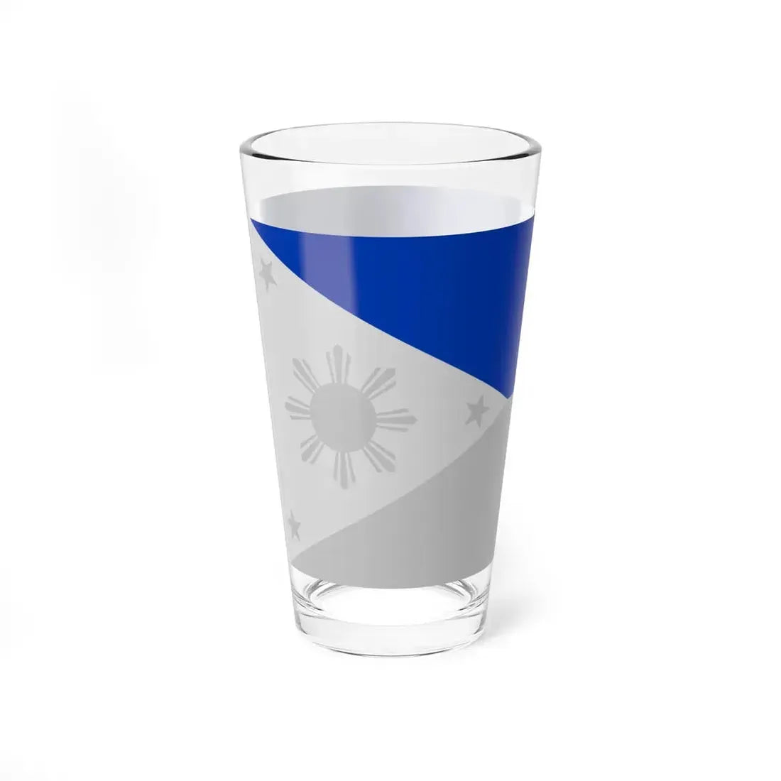 Flag of the Philippines - Blue (Philippines) Pint Glass 16oz - Go Mug Yourself