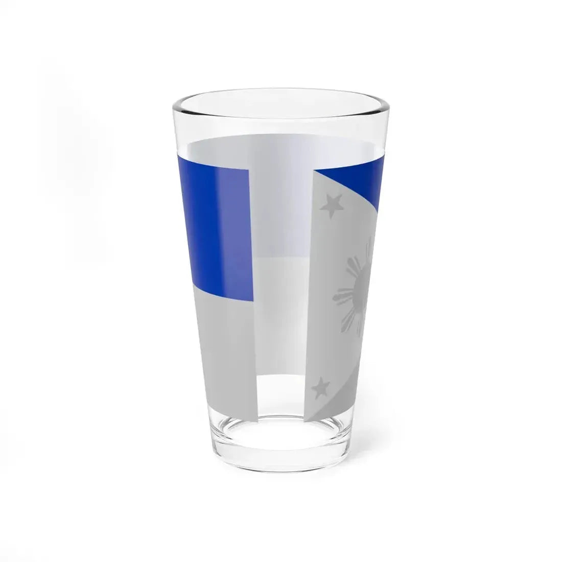 Flag of the Philippines - Blue (Philippines) Pint Glass 16oz - Go Mug Yourself