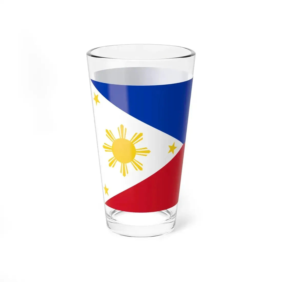 Flag of the Philippines (Philippines) Pint Glass 16oz - Go Mug Yourself
