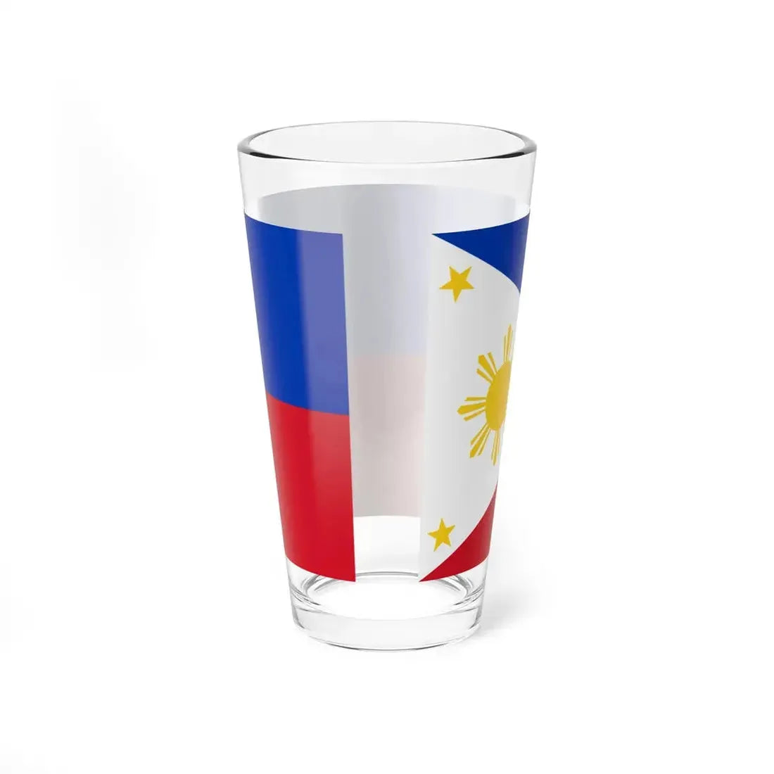 Flag of the Philippines (Philippines) Pint Glass 16oz - Go Mug Yourself