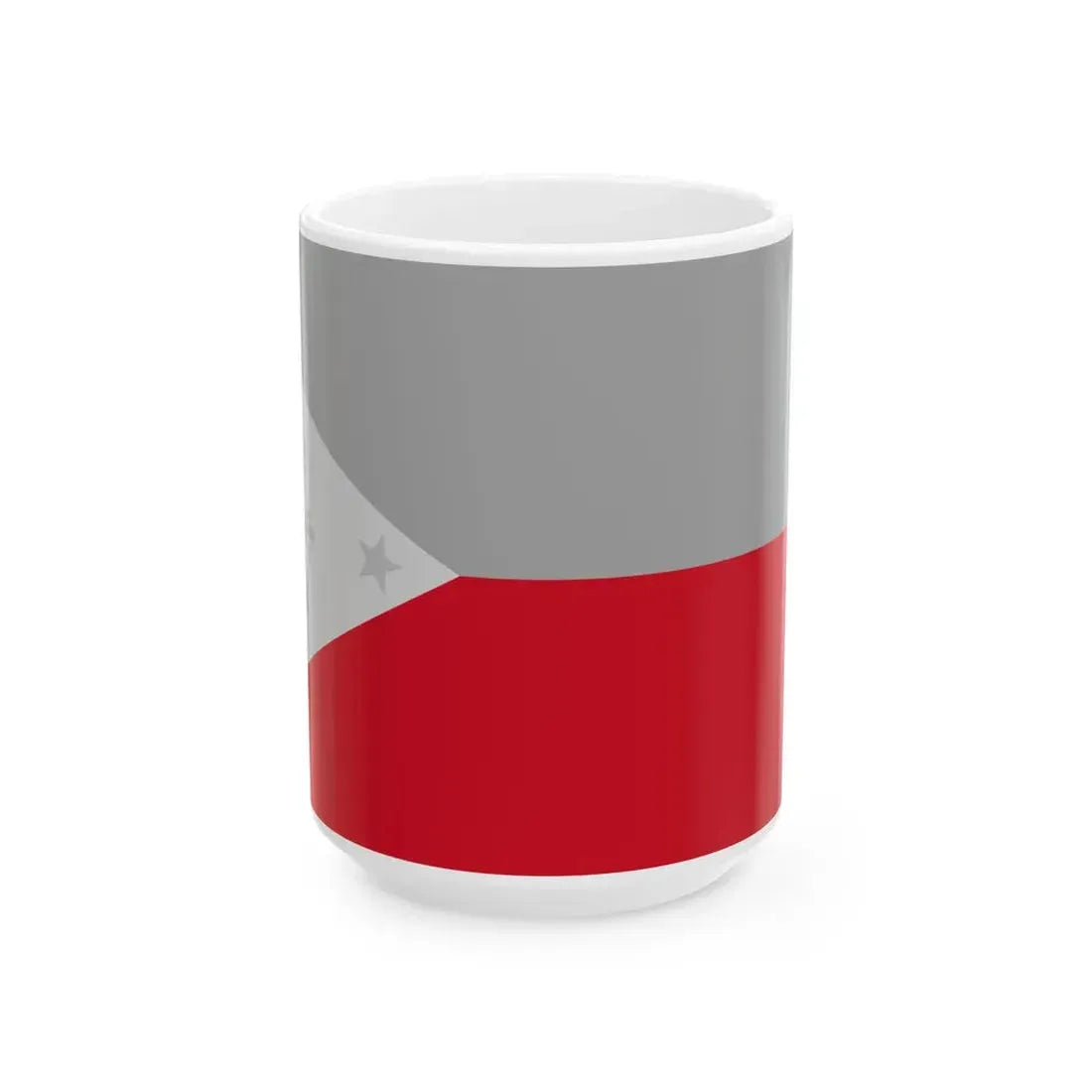 Flag of the Philippines - Red (Philippines) White Coffee Mug 15oz - Go Mug Yourself