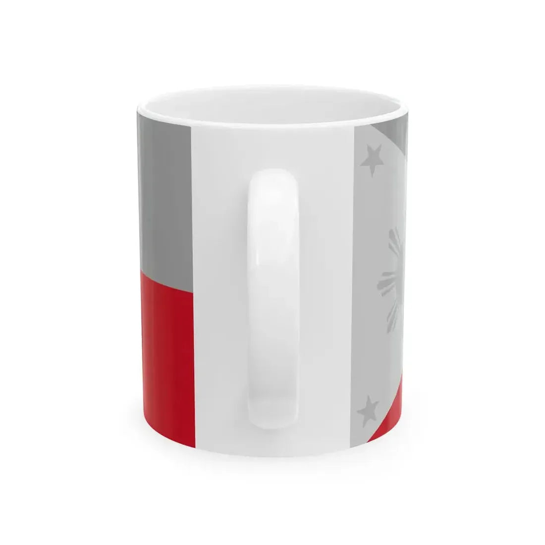Flag of the Philippines - Red (Philippines) White Coffee Mug - Go Mug Yourself